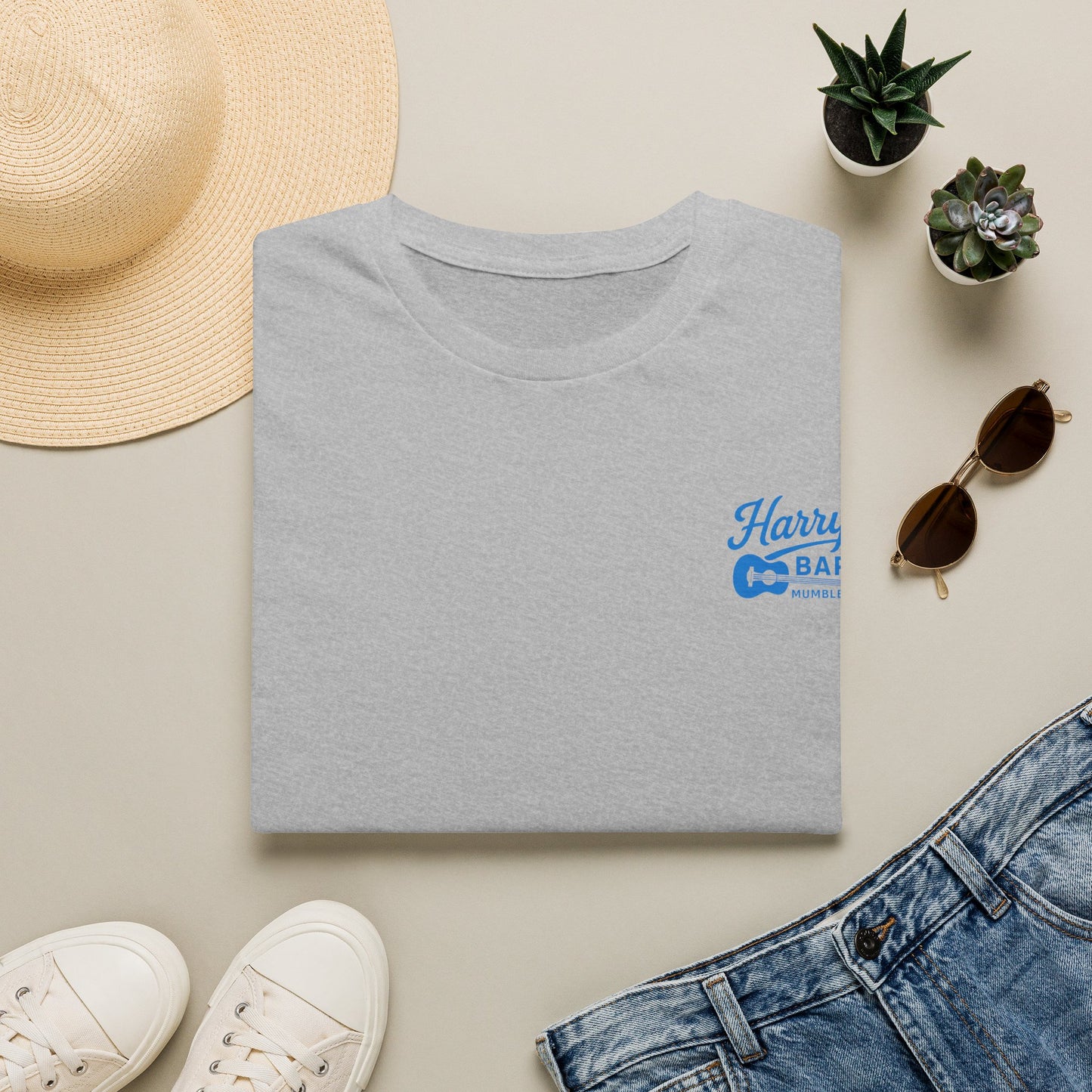 Harry's Bar Mumbles Classic Tee — Minimal Casual T‑Shirt