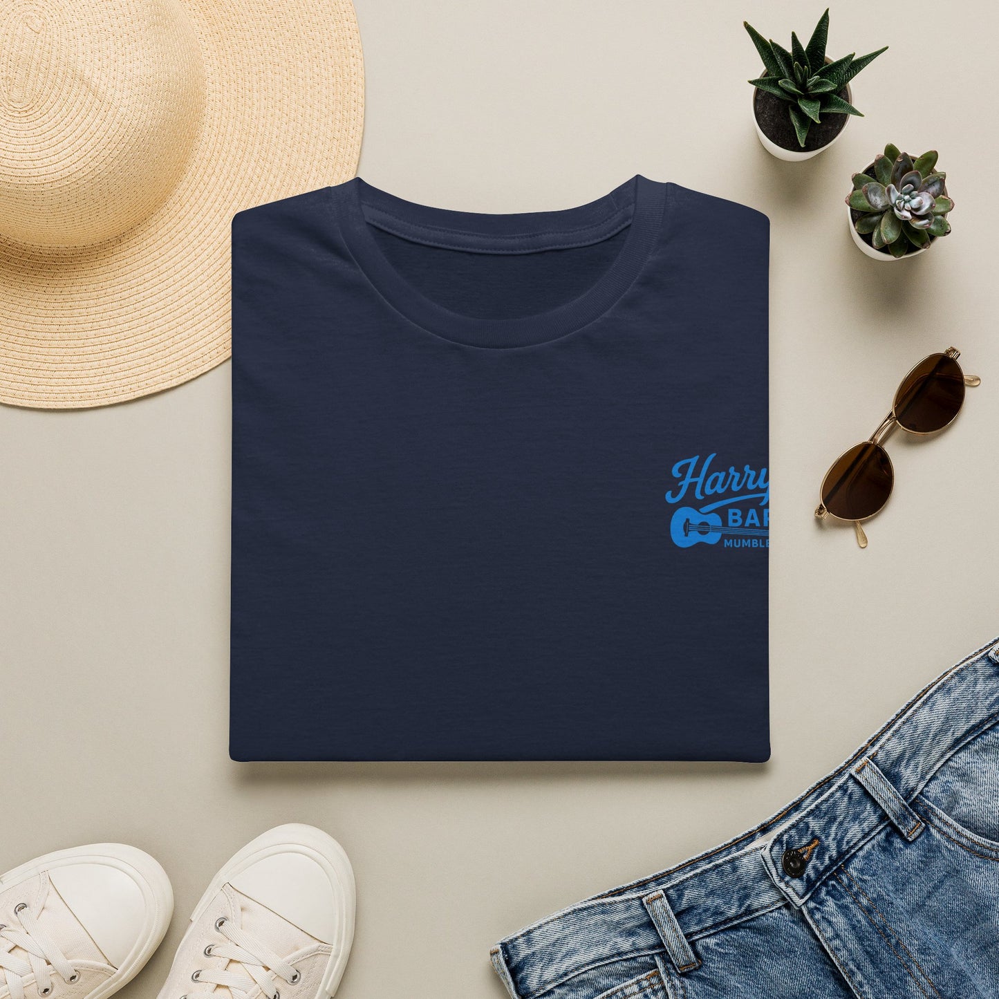 Harry's Bar Mumbles Classic Tee — Minimal Casual T‑Shirt