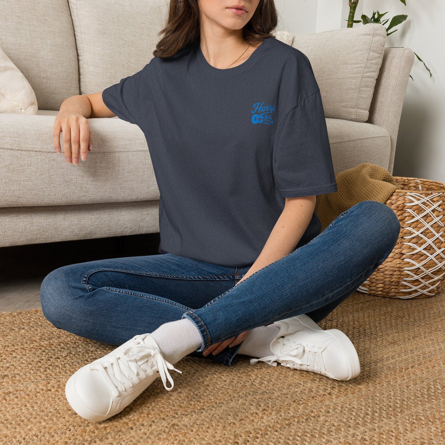 Harry's Bar Mumbles Classic Tee — Minimal Casual T‑Shirt
