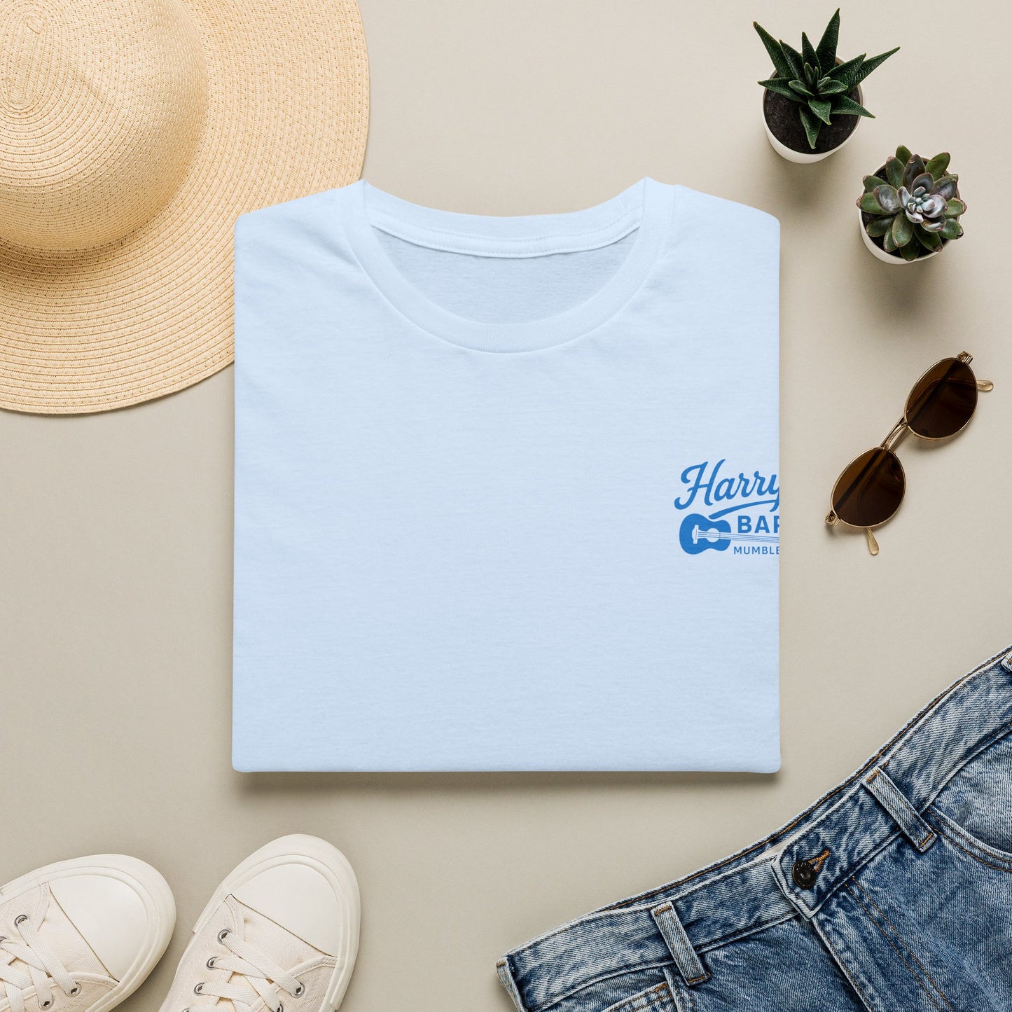 Harry's Bar Mumbles Classic Tee — Minimal Casual T‑Shirt