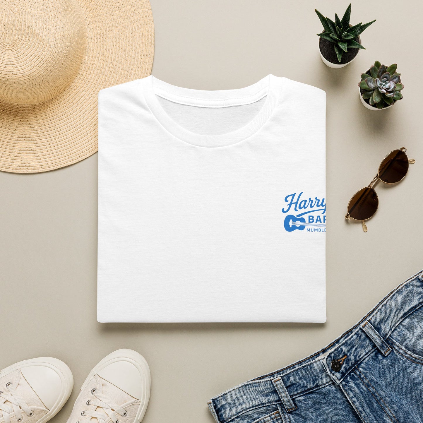 Harry's Bar Mumbles Classic Tee — Minimal Casual T‑Shirt