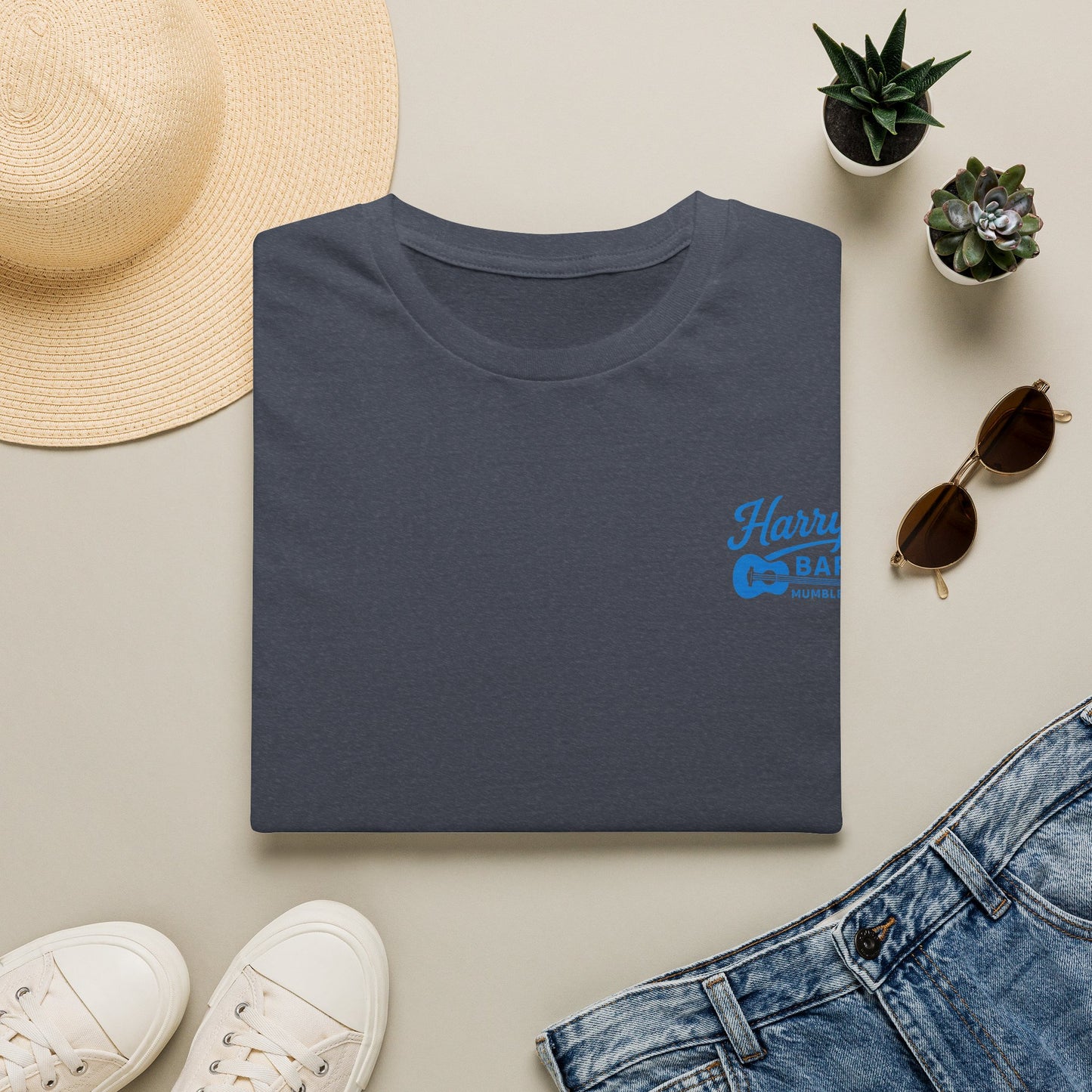 Harry's Bar Mumbles Classic Tee — Minimal Casual T‑Shirt