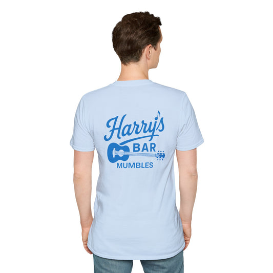 Harry's Bar Mumbles Classic Tee — Minimal Casual T‑Shirt