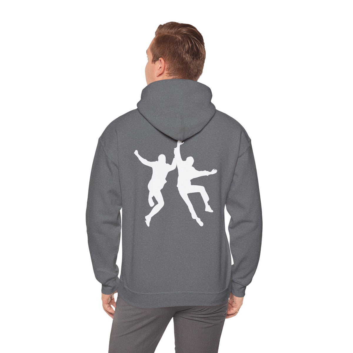 Jumping Twins I The Vic Mumbles I Hoodie