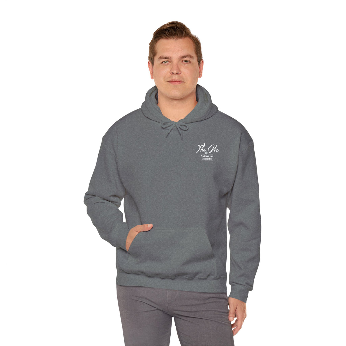 Jumping Twins I The Vic Mumbles I Hoodie